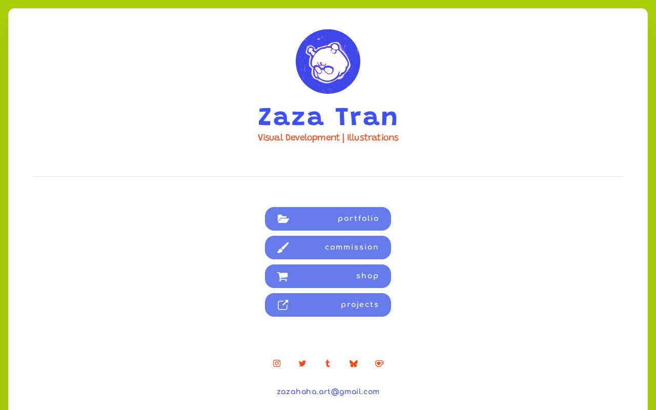 Carrd profile picture for @zaza